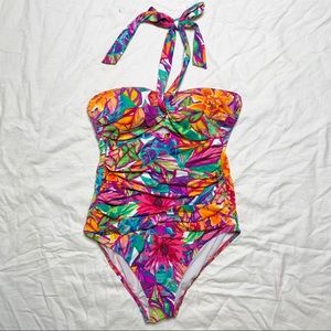 Lauren Ralph Lauren Bright Floral Swimsuit